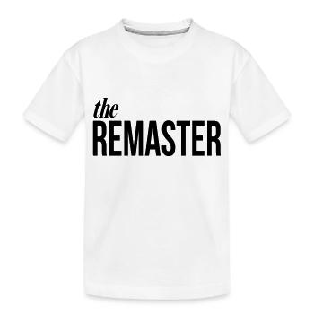 The Remaster Partnerlook Master / Remaster - Kids' Premium Organic T-Shirt - white - Front
