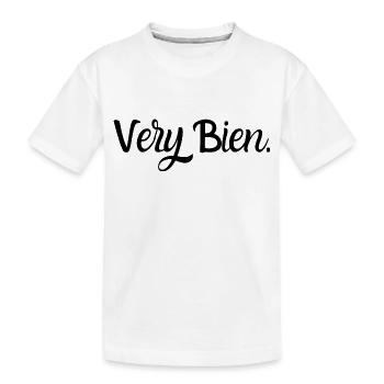 very bien - T-shirt bio Premium Enfant - blanc - Devant