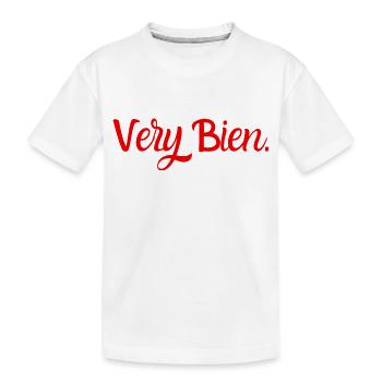 very bien - T-shirt bio Premium Enfant - blanc - Devant