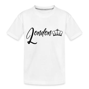 Londres - T-shirt bio Premium Enfant - blanc - Devant