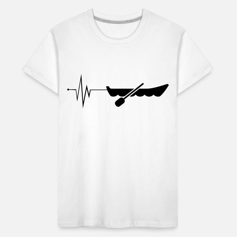 boot Symbol Puls Kinder Premium Bio T-Shirt