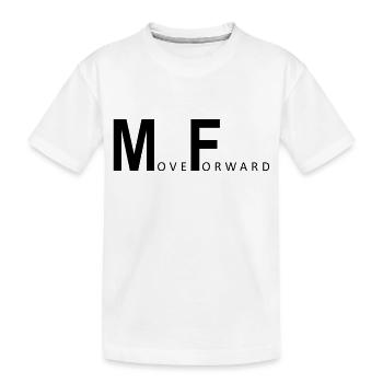 Vorwärts bewegen - Kinder Premium Bio T-Shirt - Weiß - Vorne