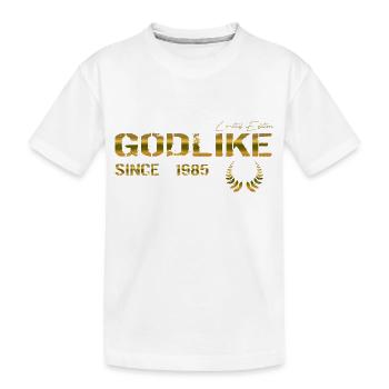 Divin depuis 1985 - T-shirt bio Premium Enfant - blanc - Devant