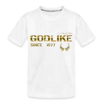 Divin depuis 1977 - T-shirt bio Premium Enfant - blanc - Devant