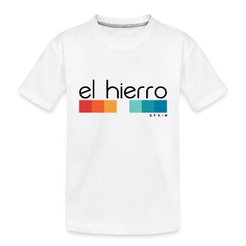 El Hierro - Spain - Canary Islands - Kanaren - Kids' Premium Organic T-Shirt - white - Front
