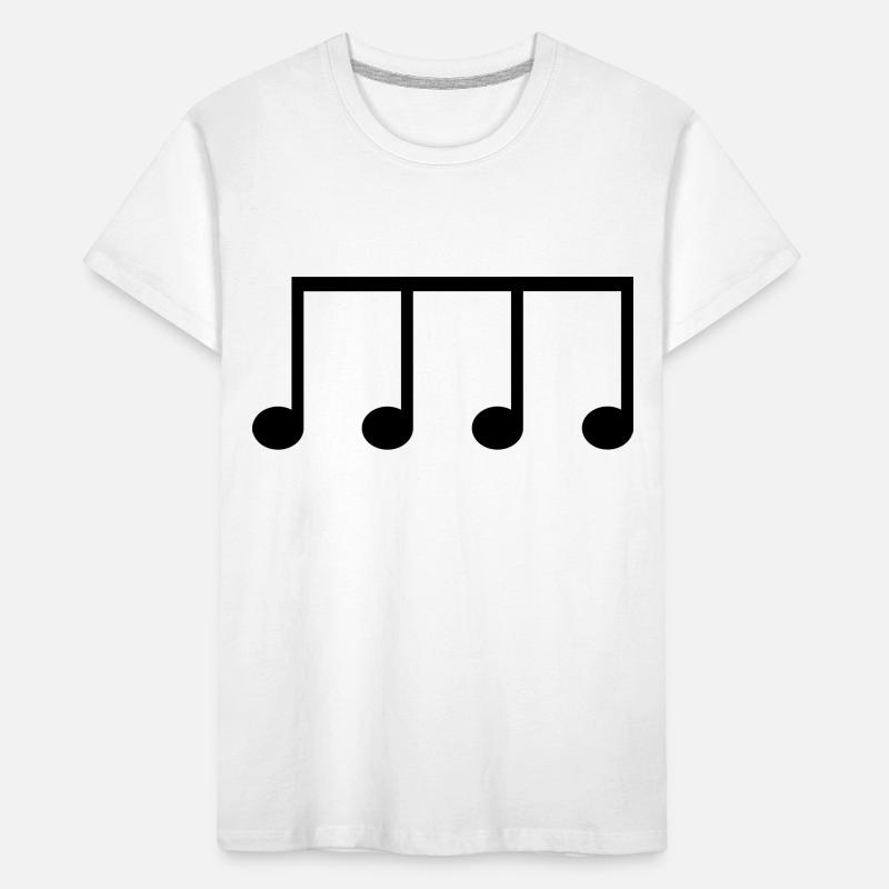 Icône de huitième note à personnaliser T-shirt bio Premium Enfant