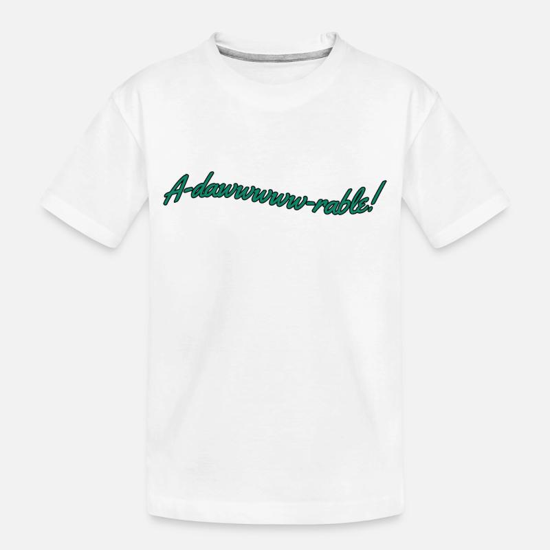 Adawwwrable - Kinder Premium Bio T-Shirt - Weiß