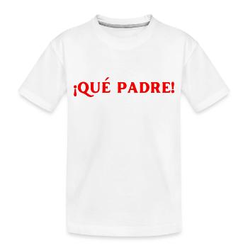 großartig Spanisch Sprache - Kinder Premium Bio T-Shirt - Weiß - Vorne