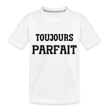 toujours parfait - T-shirt bio Premium Enfant - blanc - Devant