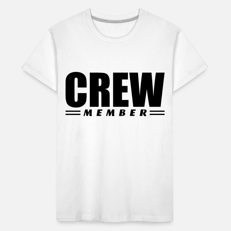 Membre d’équipage T-shirt bio Premium Enfant