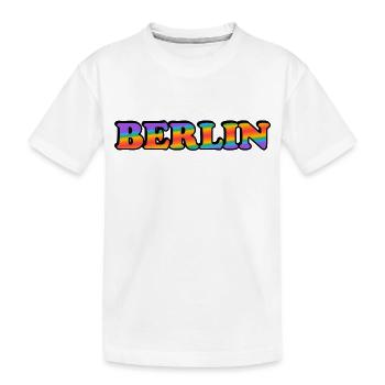 Gay Berlin - Kids' Premium Organic T-Shirt - white - Front