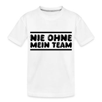 Équipe - T-shirt bio Premium Enfant - blanc - Devant