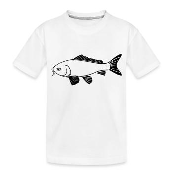 poisson - T-shirt bio Premium Enfant - blanc - Devant