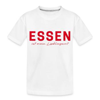 T-shirt alimentaire – Style Ruhr Area & Skyline - T-shirt bio Premium Enfant - blanc - Devant