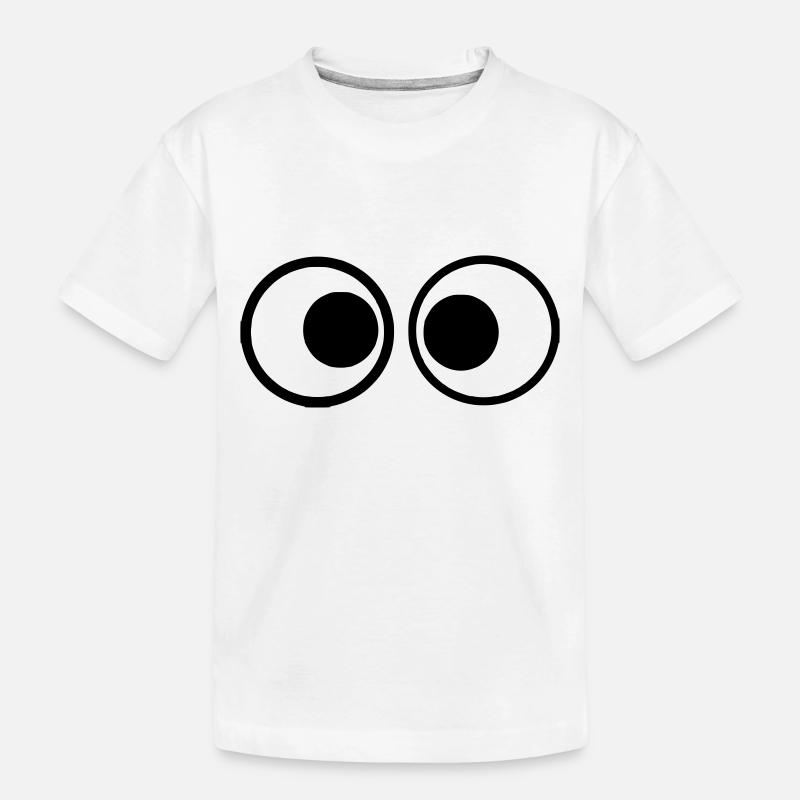Yeux 1 - T-shirt bio Premium Enfant - blanc