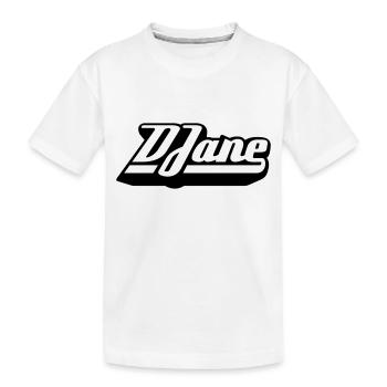 DJane - T-shirt bio Premium Enfant - blanc - Devant