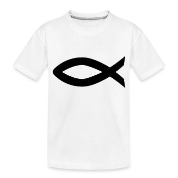 Christianity - Kids' Premium Organic T-Shirt - white - Front