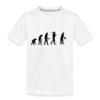 gaertner evolution développement de progrès - T-shirt bio Premium Enfant - blanc - Devant