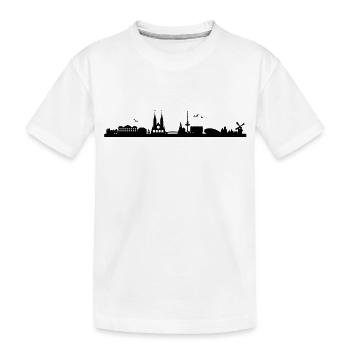 Skyline Bremen - T-shirt bio Premium Enfant - blanc - Devant