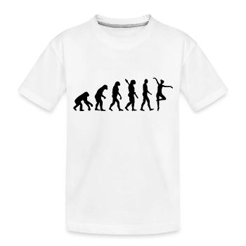 Ballet Ballerine - T-shirt bio Premium Enfant - blanc - Devant
