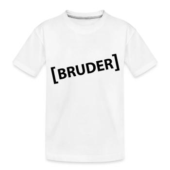 Frère - T-shirt bio Premium Enfant - blanc - Devant