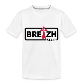 Breizh staff 2 - T-shirt bio Premium Enfant - blanc - Devant