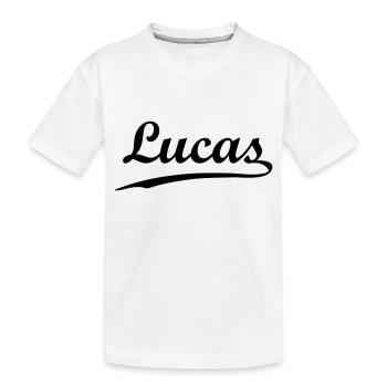 lucas - T-shirt bio Premium Enfant - blanc - Devant