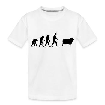 mouton evolution - T-shirt bio Premium Enfant - blanc - Devant