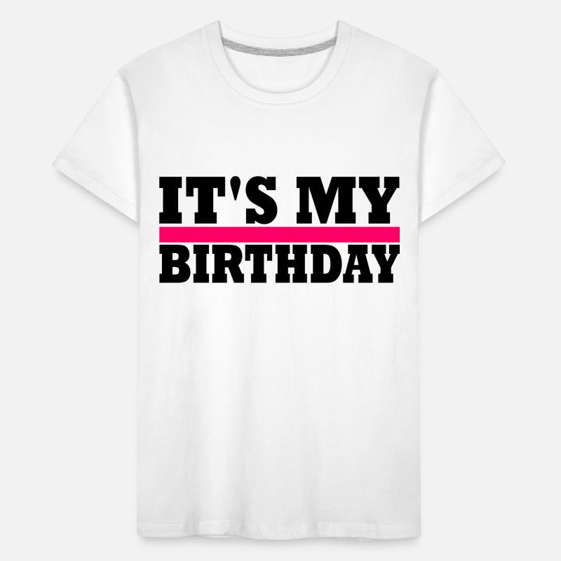 anniversaire T-shirt bio Premium Enfant