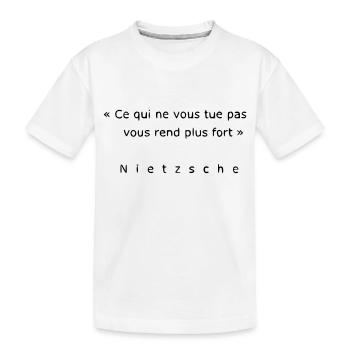 Nietzsche - T-shirt bio Premium Enfant - blanc - Devant