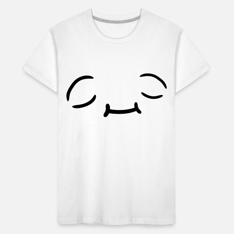 Conception de visage détendue T-shirt bio Premium Enfant