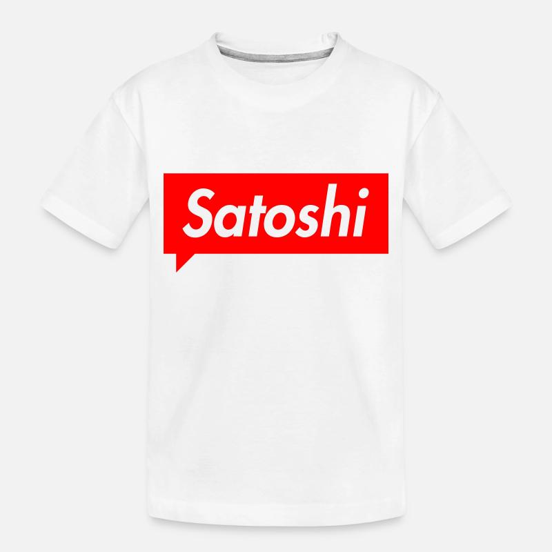Satoshi - T-shirt bio Premium Enfant - blanc