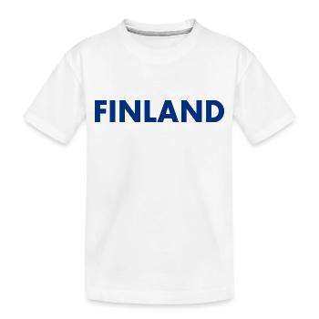 finlande - T-shirt bio Premium Enfant - blanc - Devant