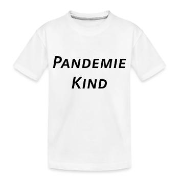 Pandemie - Kinder Premium Bio T-Shirt - Weiß - Vorne