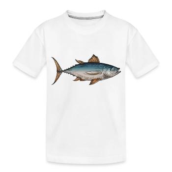 Meerestiere - Kinder Premium Bio T-Shirt - Weiß - Vorne