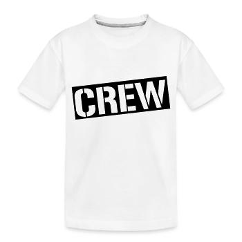 équipage - T-shirt bio Premium Enfant - blanc - Devant