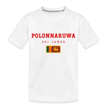 Polonnaruwa Sri Lanka - Kinder Premium Bio T-Shirt - Weiß - Vorne