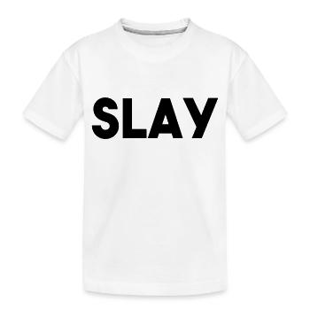 TÖTEN - Kinder Premium Bio T-Shirt - Weiß - Vorne