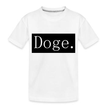 [HD] Doge - T-shirt bio Premium Enfant - blanc - Devant