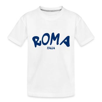 Rome - Rome - Italie - Italie - Italie - T-shirt bio Premium Enfant - blanc - Devant