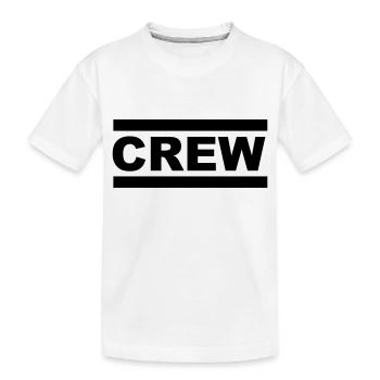 équipage - T-shirt bio Premium Enfant - blanc - Devant