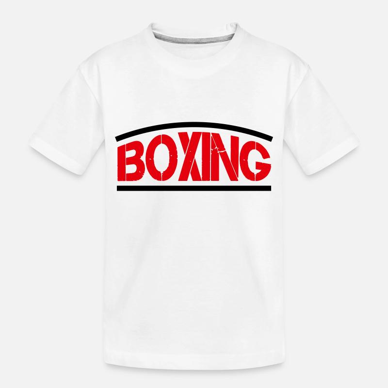 Boîtes de boxe - T-shirt bio Premium Enfant - blanc