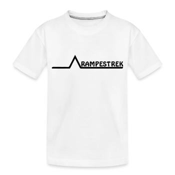 Ligne de rampe - T-shirt bio Premium Enfant - blanc - Devant
