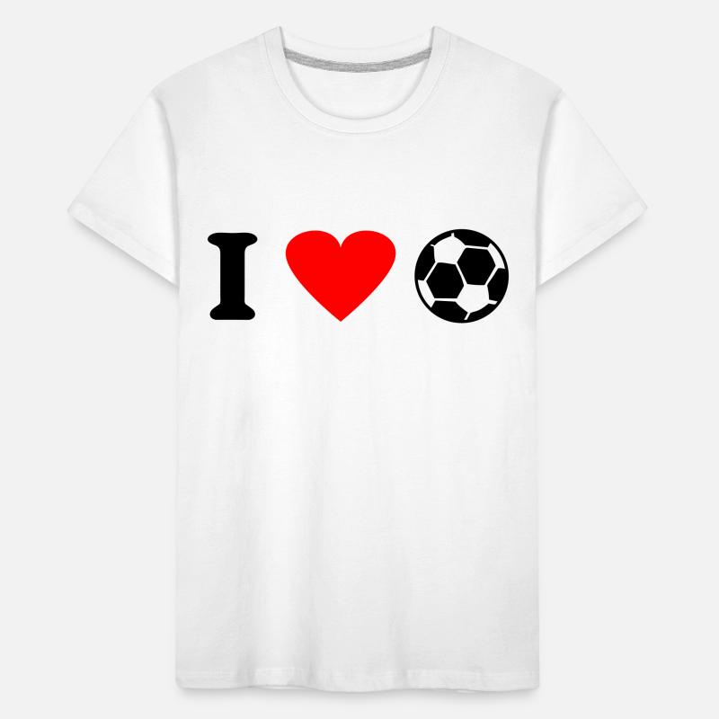 fußball T-shirt bio Premium Enfant