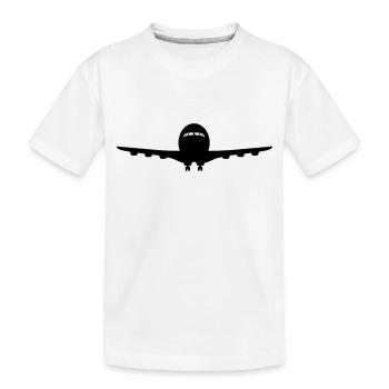 avion - T-shirt bio Premium Enfant - blanc - Devant
