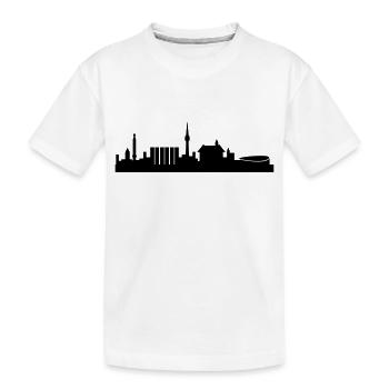 stuttgart - Kinder Premium Bio T-Shirt - Weiß - Vorne