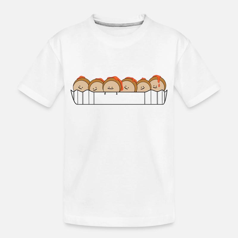 Currywurst - Kinder Premium Bio T-Shirt - Weiß