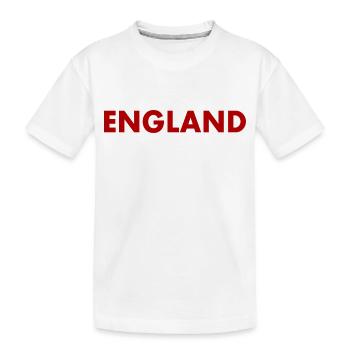 angleterre - T-shirt bio Premium Enfant - blanc - Devant