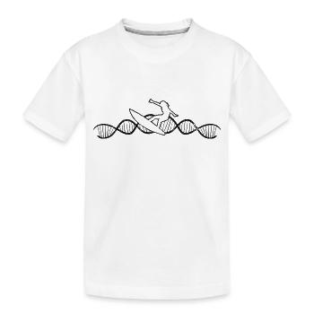 Surfer Surf moniteur surf surf surf - T-shirt bio Premium Enfant - blanc - Devant