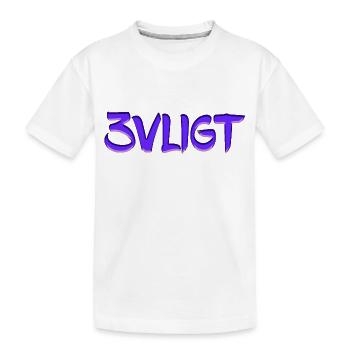 SMS-Chat-Sprache setzt Schwedische Chat-Sprache fort - Kinder Premium Bio T-Shirt - Weiß - Vorne
